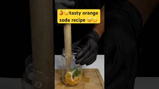 😋🤤 orange soda recipe 🤩 food soda shorts asmrfood recipe shortsfeed [upl. by Ahsar]