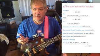 Oya Como Va Bass Lesson [upl. by Arrio]