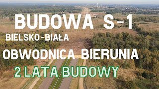 Budowa S1 20 BielskoBiała  Obwodnica Bierunia [upl. by Robillard]