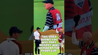 THIS VIDEO SHOWS YOU Why Rory McIlroy WAS SO mad at the Ryder Cup hatgate rorymcIlroy joelacava [upl. by Aysan]