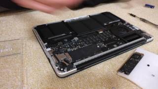 MacBook Pro 2013 2014 2015 A1502 upgrade Apple SSD with M2 Samsung SM951 Eshop sintech [upl. by Earised]