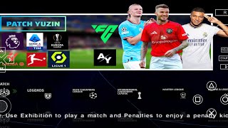 Updated EA FC 24 25 PPSSPP New Latest Update Transfer Best Graphics HD Commentary Peter Drury [upl. by Irrot]