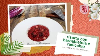 Risotto barbabietola e radicchio [upl. by Danya]