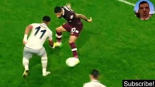 Mounir Chouiar vs Hearts  08092022 [upl. by Luckin444]