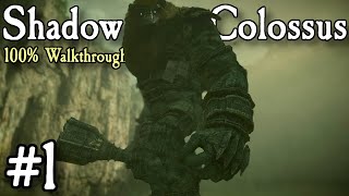 Shadow of the Colossus PS4 100 Walkthrough  Part 1 The Wandering Minotaur [upl. by Spancake]