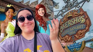 PRINCESS DINING IN EPCOT AT AKERSHUS IS IT WORTH IT [upl. by Ambrosia]