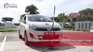 JPJ Belajar Memandu  Kerata KPP02 Kelas D  Car Driving Learning   Ujian Test Malaysia [upl. by Asoral135]