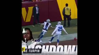 last 3 mins of redskins vs cowboys [upl. by Torrance]