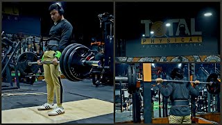 One of the biggest gym of Nepal🤯Total physical fitness center Heavy deadlift and squat session💯 [upl. by Yrrah]