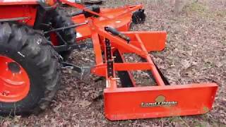 48 Land Pride Grader Scraper GS1560 Grooming the Driveway [upl. by Gamin]