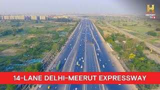 What makes the 14 lane DelhiMeerut expressway an Engineeing Marvel [upl. by Suriaj]