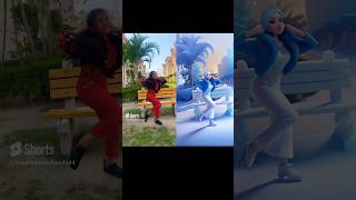 Jhanjharia Ai vs original viral trending shortsfeed dance youtubeshorts shorts trendingshorts [upl. by Ynamreg]