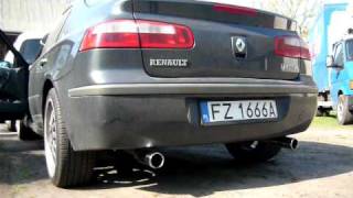 renault laguna II 30 v6 exhaust [upl. by Eniawd20]