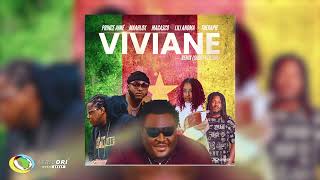 PRINCE AIMÉ  VIVIANE Remix Ft Maahlox Le Vibeur Magasco Lili Anoma amp Thérapie Official Audio [upl. by Lessig107]