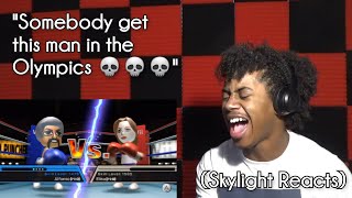 Everyone Wanted The Smoke With This Dude  MATT Vs ALFONSO Wii Sports Boxing  Skylight Reacts [upl. by Anwahsak161]