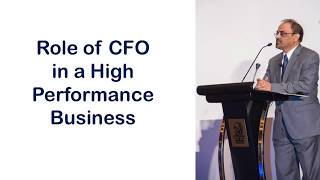 Role of CFO in a High Performance Business [upl. by Xyno]