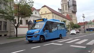 Buses in Zagreb Croatia 2019  Autobusni kolodvor Zagreb [upl. by Jael]