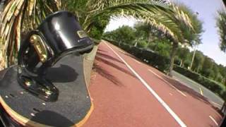 longboard spin with bindings [upl. by Brose]