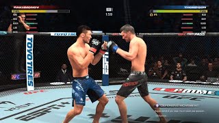 EA SPORTS UFC 5Stephen Wonderboy Thompson VS Shavkat Rakhmonov gaming ufc mma viral [upl. by Giraldo]