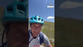 VIDEO  Antonio Conte in mountain bike sul Monte Pratello [upl. by Zink30]