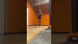 Criss Cross Release Tutorial jumpropetips jumpropetutorial jumprope [upl. by Seaver]