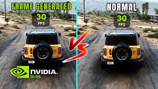 Frame Generation VS Normal FPS  Side by Side Comparison [upl. by Luamaj872]