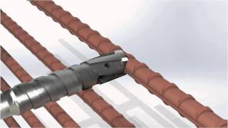 How to Drill Rebar embedded in concrete  3keego Rebar Cutter [upl. by Nevins25]