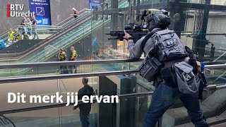 Grote crisisoefening op Utrecht Centraal  RTV Utrecht [upl. by Aneele]