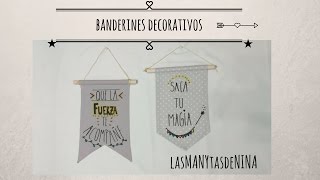 BANDEROLAS DECORATIVAS [upl. by Lowenstern]