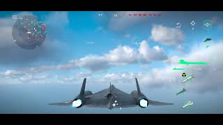 Ultimate Speed SR71D Blackbird Test Gameplay  Modern Warships  Naval Battles [upl. by Niamert]