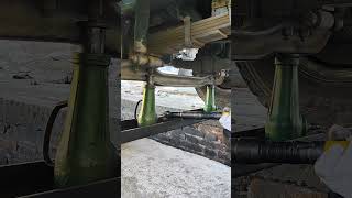 Truck brake wheel repair process Good tools and machinery make work easy [upl. by Duvall]