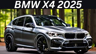 BMW X4 2025 ReviewInteriorExteriorFirst LookFeaturesPriceAbd Cars Review 2024 [upl. by Siul]