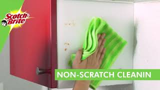 Scotch Brite  Microfiber Scrubby Kitchen Wipe [upl. by Bernie]