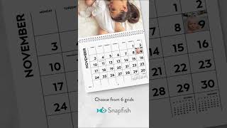 Personalised Wall Calendars from Snapfish [upl. by Heger412]