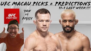 UFC Macau Picks amp Predictions  Petr Yan vs Deiveson Figueiredo  Full Card Breakdown [upl. by Madra972]