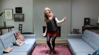 Moira Smiley Teaches quotBring Me Little Water Silvyquot Body Percussion [upl. by Ahsieat77]