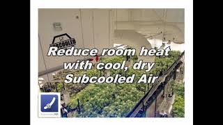 Subcooled 705 grow room dehumidifier reduces electric costs in your grow room [upl. by Landrum]