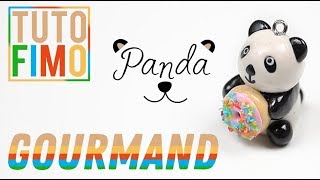 Polymer Clay Tutorial  Greedy PandaPanda Gourmand [upl. by Korman]