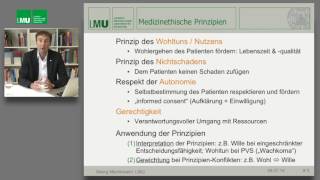 Prinzipienorientierte Ethikberatung Ein Leitfaden für ethische Fallbesprechungen [upl. by Dnanidref]