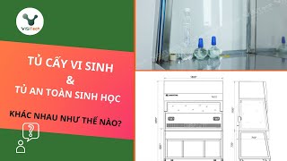 Tủ cấy vi sinh khác với tủ an toàn sinh học như thế nào [upl. by Ainomar130]