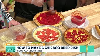 National Pepperoni Pizza Day with Chicago Pizza amp Sports Grille [upl. by Debbra168]