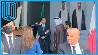 Así se vivió la inauguración de la sede de la Embajada de Qatar en México [upl. by Noivert]