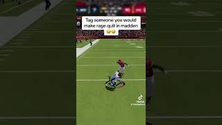 how to fake slide madden 24 funny tiktok [upl. by Nadeen959]