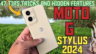 47 Tips and Tricks for the Motorola Moto G Stylus 2024  Hidden Features [upl. by Uriah]