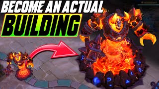 Become an ACTUAL BUILDING with Ragnaros  HotS  Grubby [upl. by Ehc446]