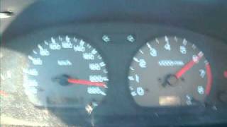 Nissan Almera N15 SR 14 Top Speed [upl. by Anerys49]