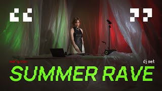 Врубай Летний рейв  SUMMER RAVE  DJ SET  Mix techno breaks house electronic breakbeat rock [upl. by Nauqad]