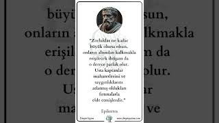 Stoacı Filozof Epiktetos ‘un 3 Müthiş Sözü  Epiktetos  Dinginyasamcom gününsözü felsefe [upl. by Eseneg]