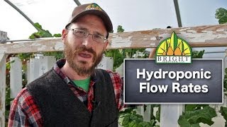 Flow Rates in Hydroponic Systems [upl. by Sibel]