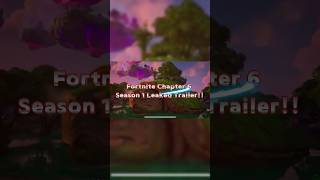 The Chapter 6 Season 1 Trailer got leaked fortnite [upl. by Cannice670]